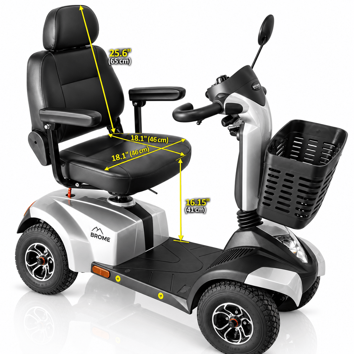 Movo Evolution Brome Lite 4-Wheeled Scooter