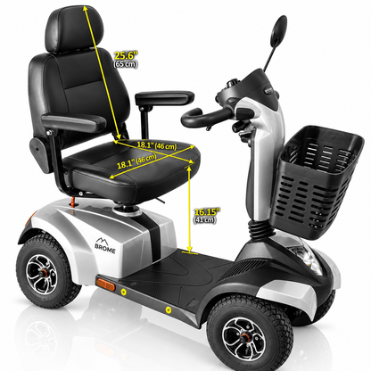 Movo Evolution Brome Lite 4-Wheeled Scooter