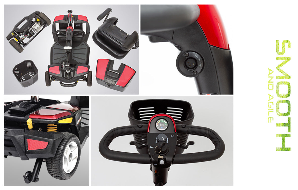Pride Mobility Go-Go LX Travel 4-Wheel Scooter