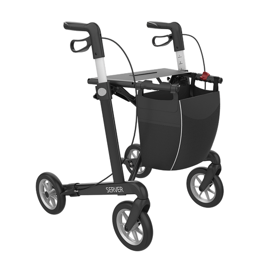 Rehasense Server Aluminum Lightweight Rollator