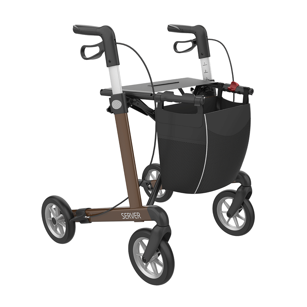 Rehasense Server Aluminum Lightweight Rollator