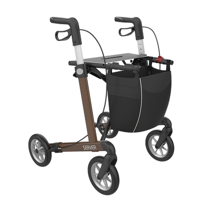 Rehasense Server Aluminum Lightweight Rollator