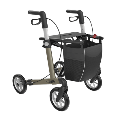 Rehasense Server Aluminum Lightweight Rollator