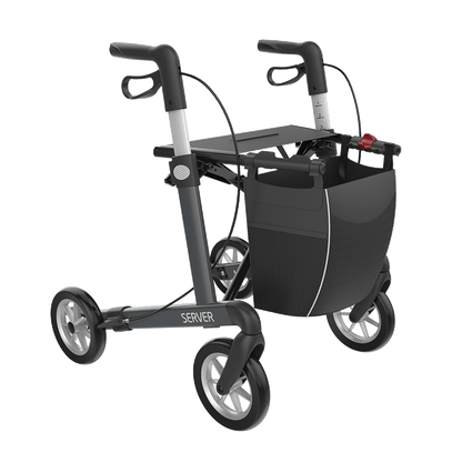 Rehasense Server Aluminum Lightweight Rollator