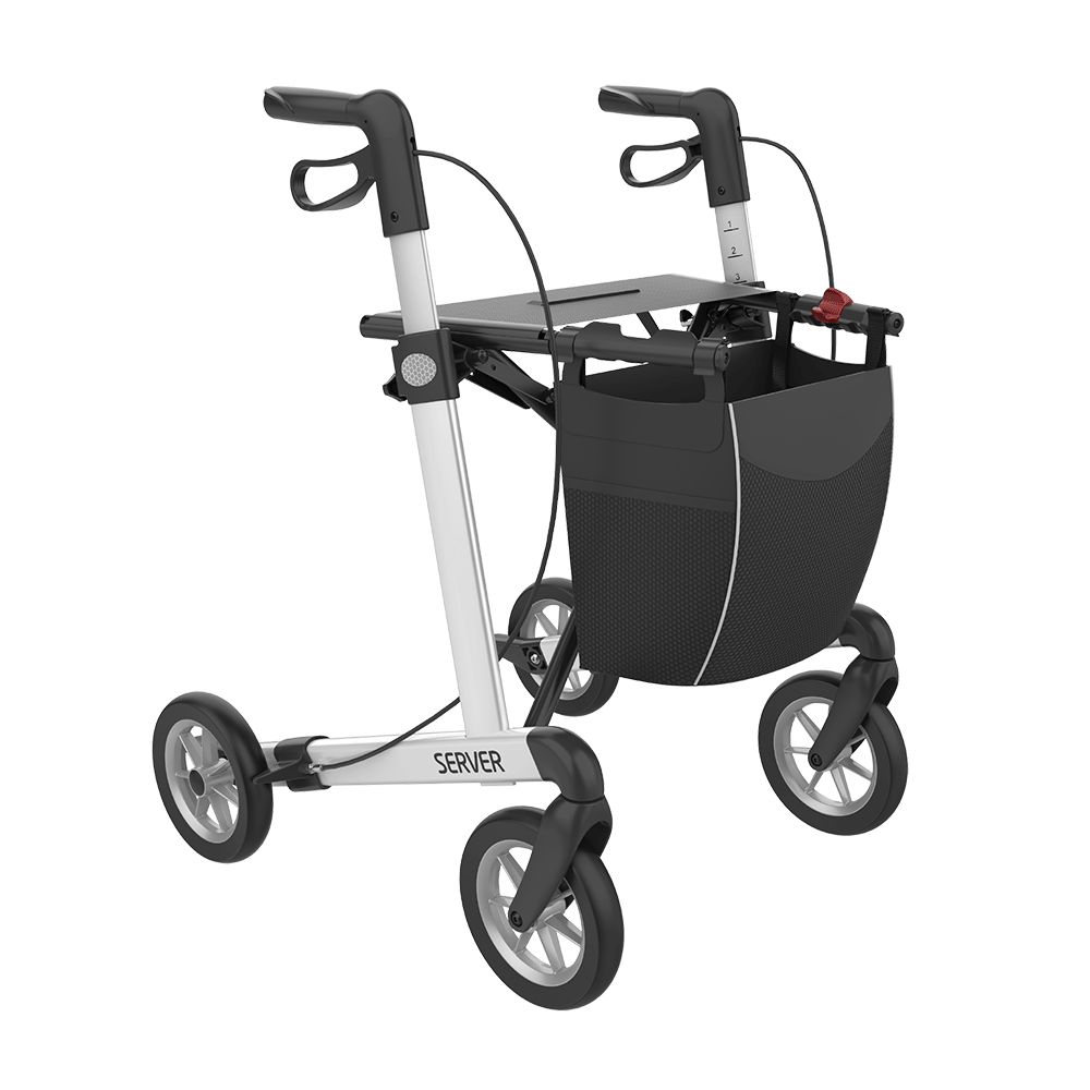 Rehasense Server Aluminum Lightweight Rollator