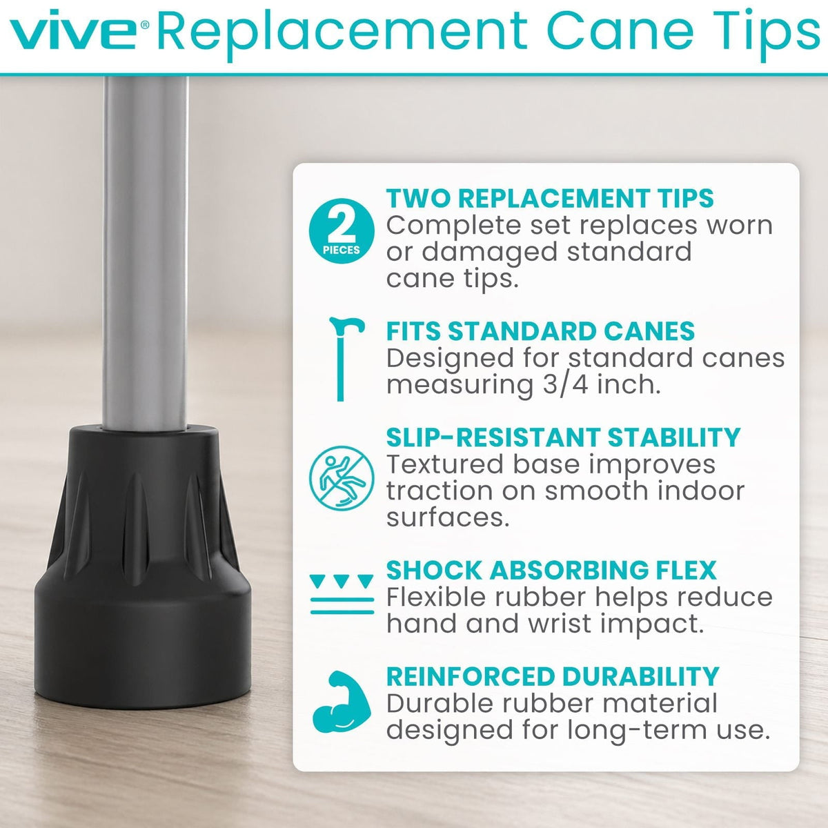 Replacement Cane Tips