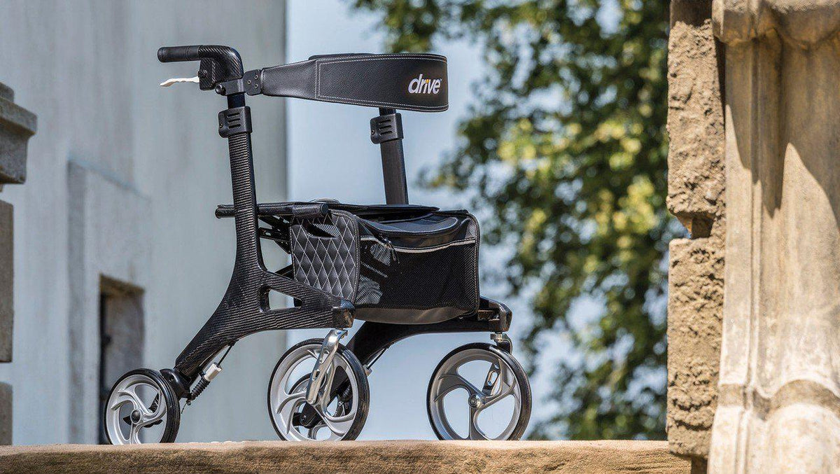 Drive Medical Nitro Elite Carbon Fiber Rollator