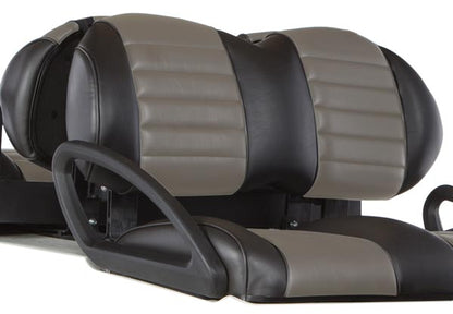 Premium Black & Grey Front Seat Back