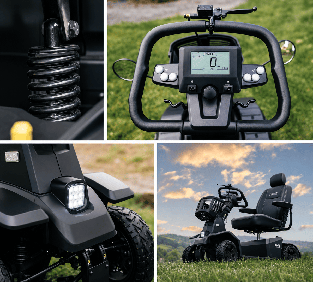 Pride Mobility PX4 4-Wheel Scooter S134