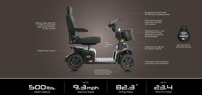 Pride Mobility PX4 4-Wheel Scooter S134